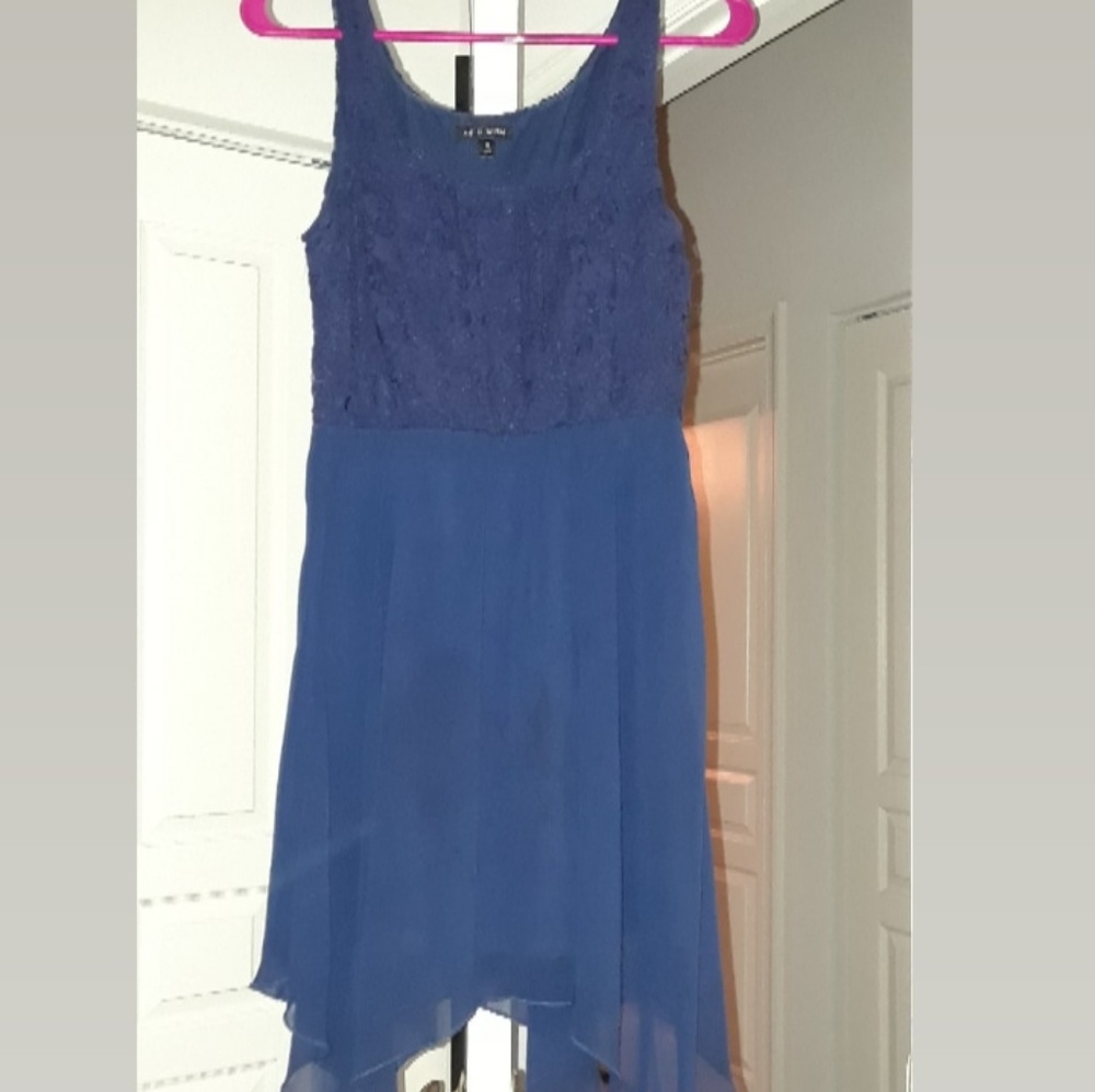 Navy Blue Junior's Dress Size Small